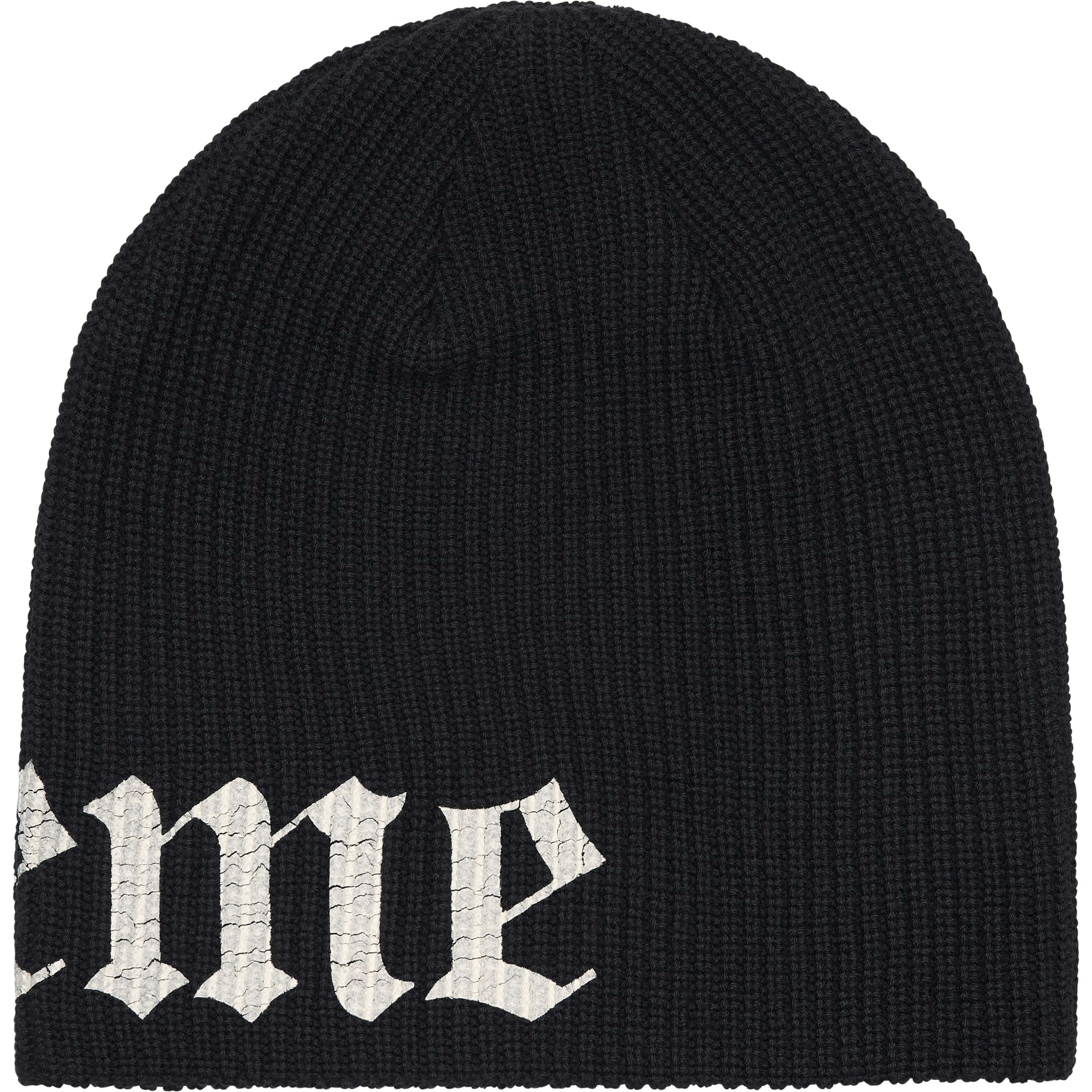 Old English Printed Beanie view 11